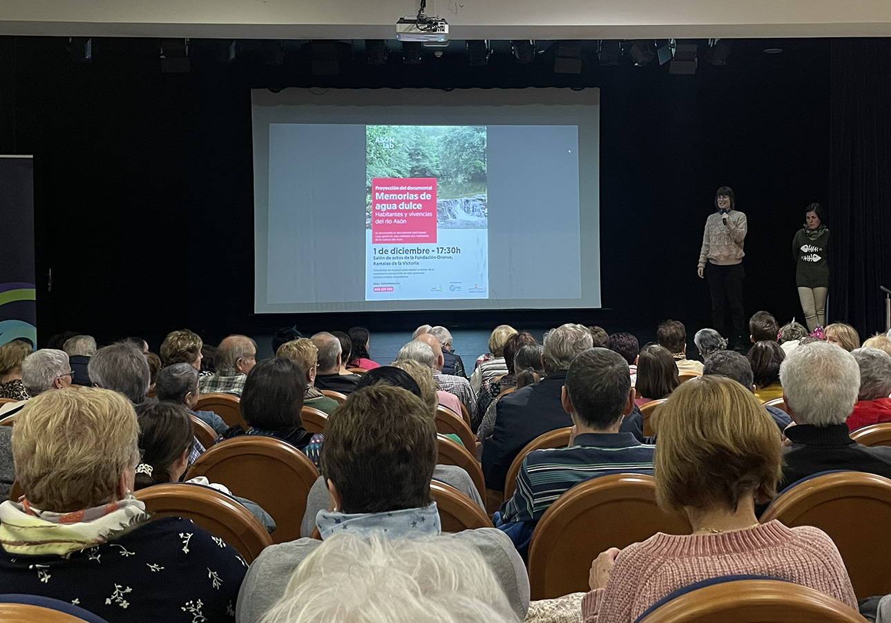 Red Cambera presenta el documental “Memorias de agua dulce. Habitantes y vivencias del río Asón”