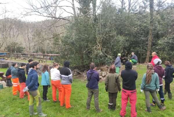 Jornada del proyecto Flluviatilis con el IES Foramontanos en el Asón