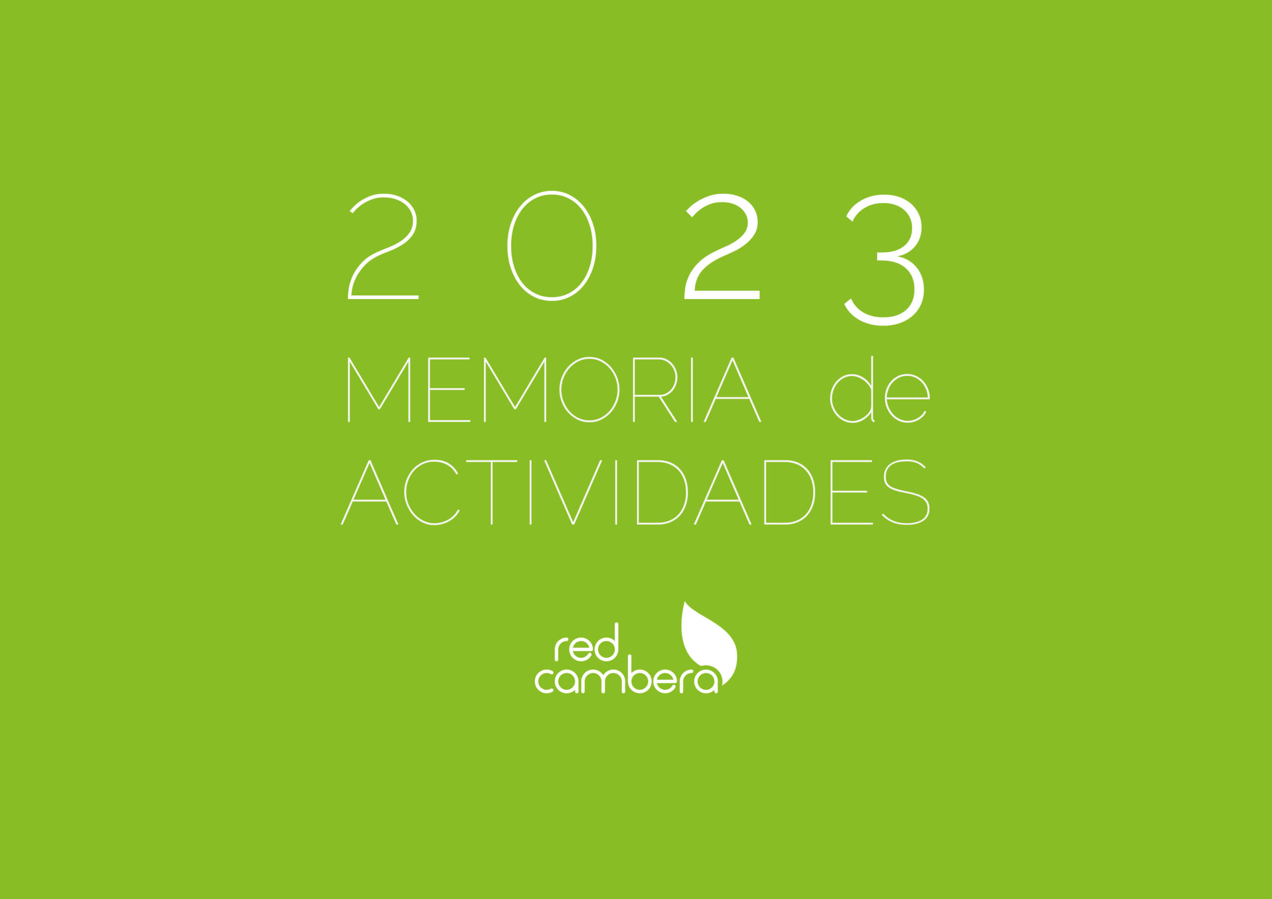 Memoria anual 2023